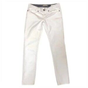 Gap White Classic Sleek Modern Skinny Jeans Size 28